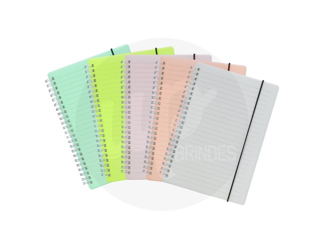 Caderno A5 Plstico