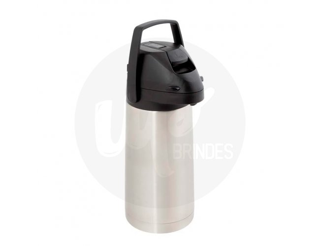 Garrafa Trmica MOR Total Inox Airpot com Alavanca 1,9L