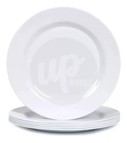 Pratos 18 Cm Melamine Plastico Resistente