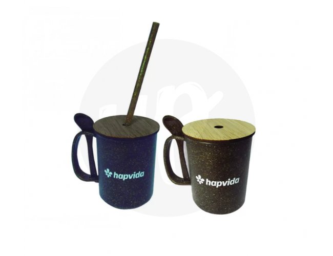 Caneca de coco trmica