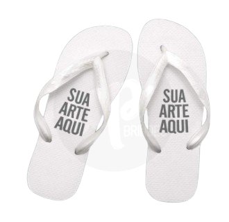 Chinelo de Dedo Unissex Personalizado