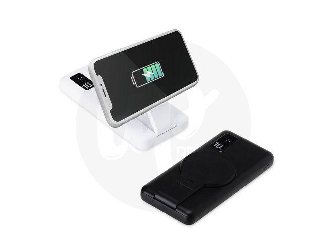 Power Bank 10.000mAh com Carregamento via Induo ou via Cabo